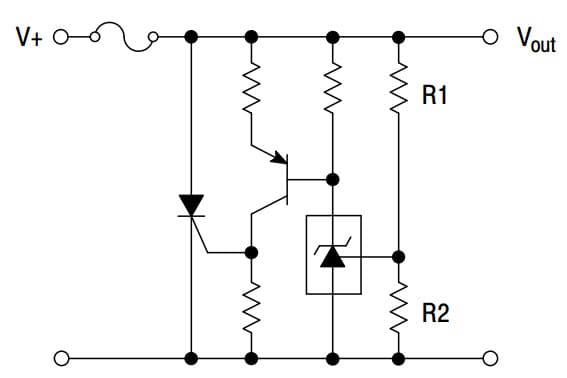 Typical Application for NCV431A Programmable Precision References for SRC Crowbar