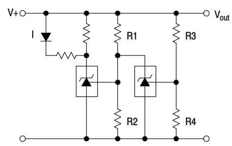 Typical Application for NCV431A Programmable Precision References for Voltage Monitor