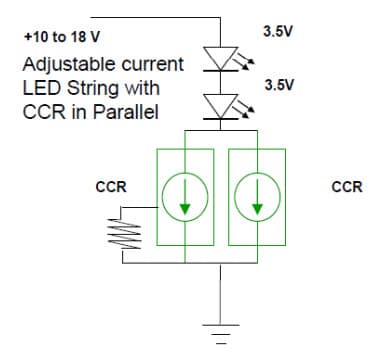 Typical Application for NSI50010YT1G LED Strings with PWM Dimming