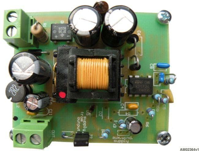 STEVAL-ISA118V1, Demonstration Board using Viper16 offline power converter in flyback topology