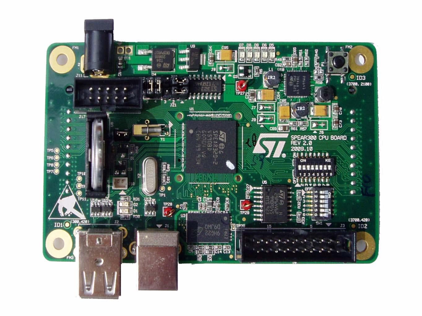 EVALSP320SCPU, Evaluation Board enables you to evaluate SPEAr320S Microprocessors