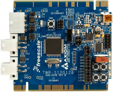 TWR-S12G128, Tower Development Board for MC9S12G128 Ultra Reliable 16-bit Microcontroller Tower System Module for automotive applications