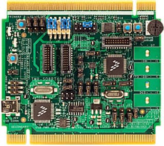 TWR-S08PT60, Development Tower System Module for MC9S08PT60 rugged 5V, 8-bit MCUs to highlight Touch Sensing and Motor Control