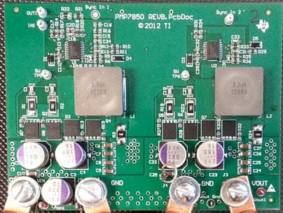 PMP10502, High-Efficiency Dual-Phase Synch Boost Conv for Automotive Voltage Stabilizing App Reference Design