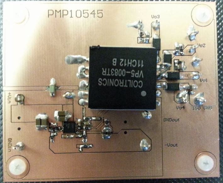 PMP10545, Quad Output Isolated Synchronous Fly-Buck-Boost Converter Reference Design