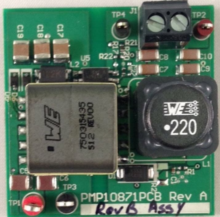 PMP10871, 18-36VDCin, 5V/4A Active Clamp Reference Design