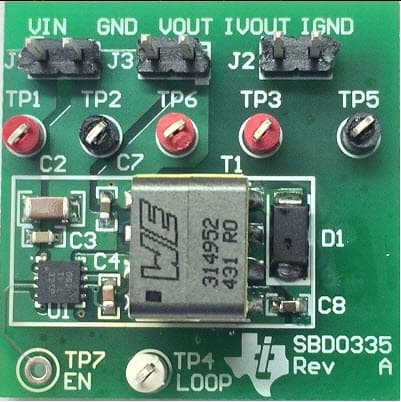 PMP10977, 4-20 mA Loop Sensor Isolated Power Supply