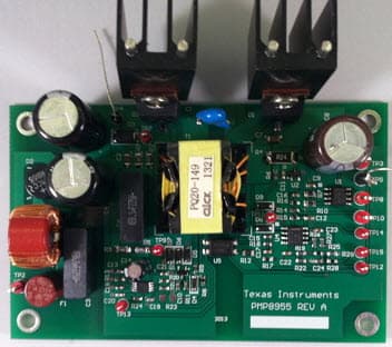 PMP8955, Programmable output Constant Voltage - Constant Current (CVCC) Quasi-Resonant Flyback charger