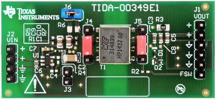 TIDA-00349, Uniquely Efficient Isolated DC/DC Converter for Ultra-Low Power and Low Power Apps Reference Design