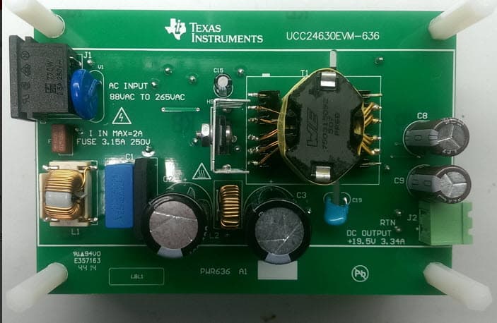 TIDA-00519, 65W High-efficiency CoC-5 tier2/DOE Level VI AC Adapter