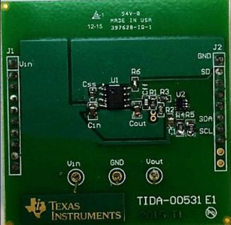 TIDA-00531, Linear Regulator as a Dynamic Voltage Scaling Power Supply Reference Design