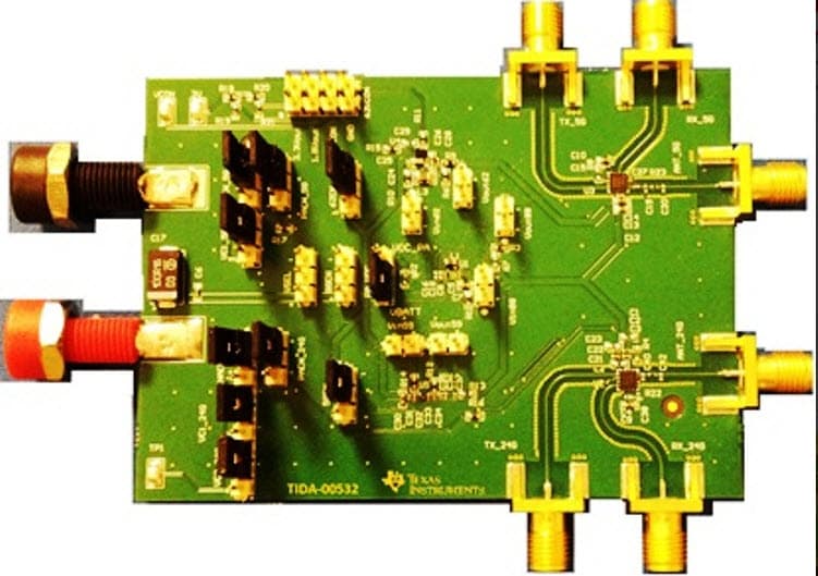 TIDA-00532, High Efficiency Low-Noise Buck Converter for WLAN Front End Modules/amp, Transceivers Reference Design