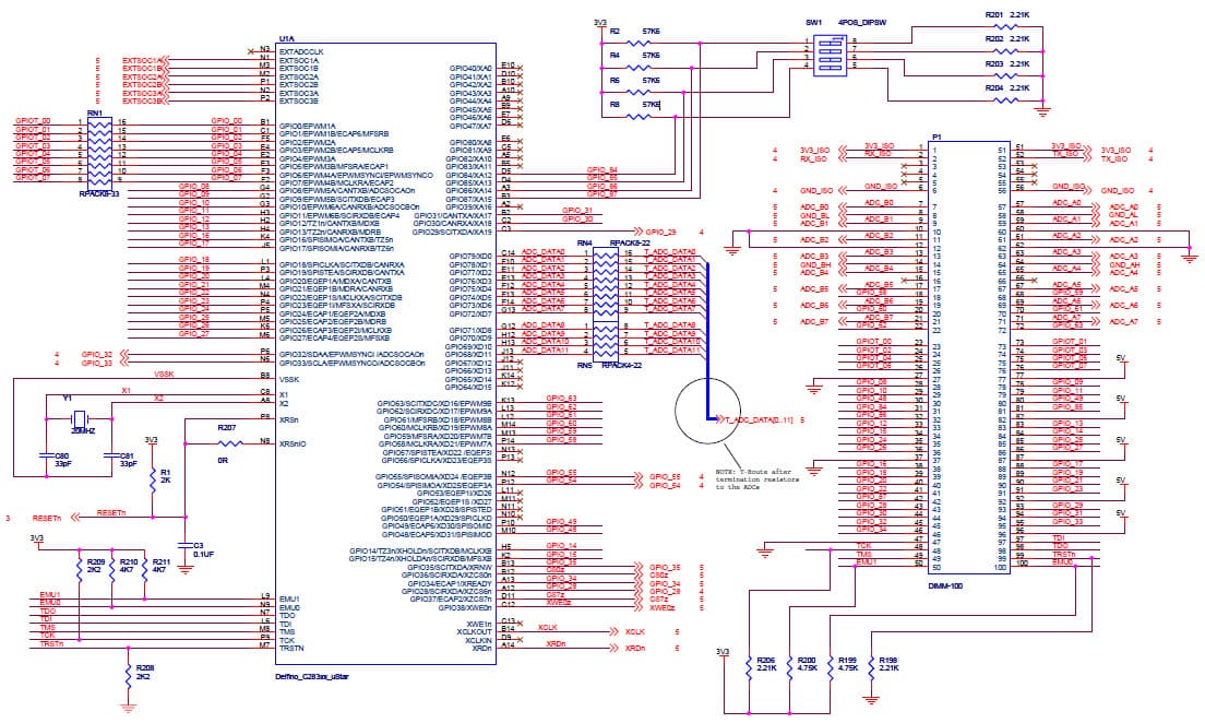 TMDSCNCD28343, Delfino C28343 Control CARD Embedded System Development Kit for the TMS320C28343 MCU