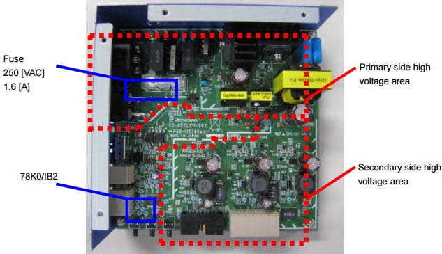 EZ-0011, LED Evaluation Board for 78K0/IB2 PFC is an evaluation kit for LED control that uses the 78K0/IB2 Microcontroller