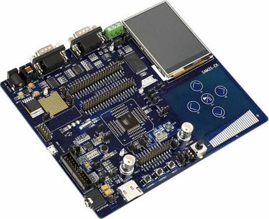 ATSAM3S-EK2, SAM3S-EK2 Evaluation Kit designed to evaluate the SAM3SD8 Microcontroller