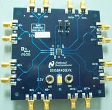 DS15BR400EVK, 1.5 Gbps Quad LVDS Buffer Evaluation Board