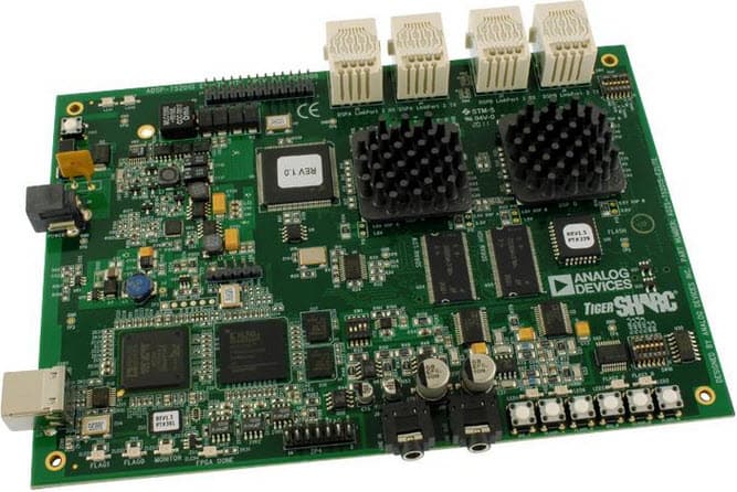 ADZS-TS201S-EZLITE, ADSP-TS201S EZ-KIT Lite Evaluation System based on TigerSHARC Digital Signal Processors (DSPs)