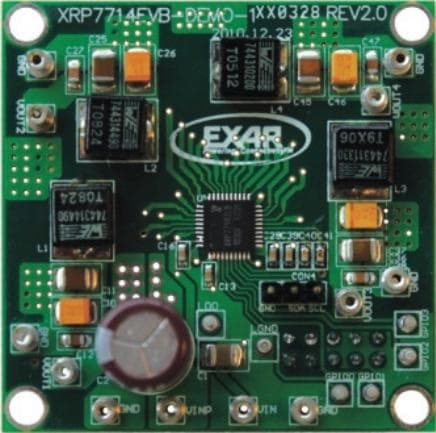 XRP7714EVB-DEMO-1, Four Channel Digital PWM Demo Board