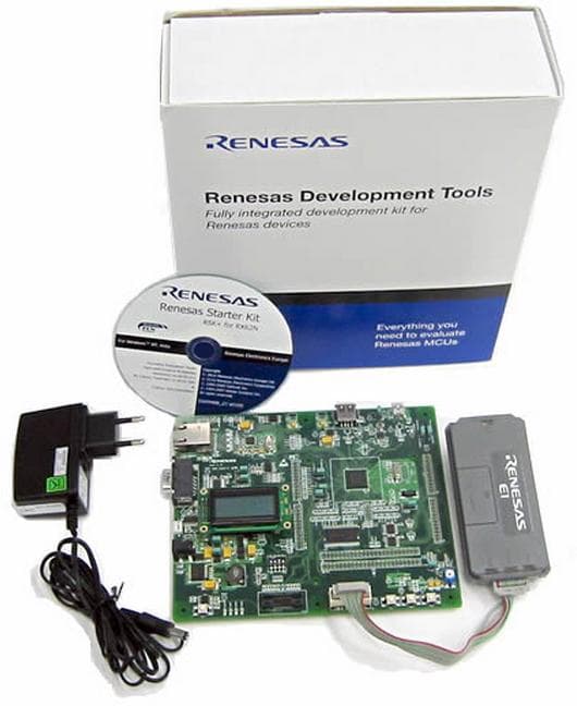 R0K5562N0S000BE, Renesas Starter Kit based on RX Family/RX600 MCU Series