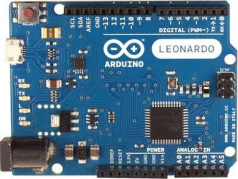 A000052, Arduino Leonardo Development Kit Platform based on the ATmega32U4 8-bit AVR RISC MCU