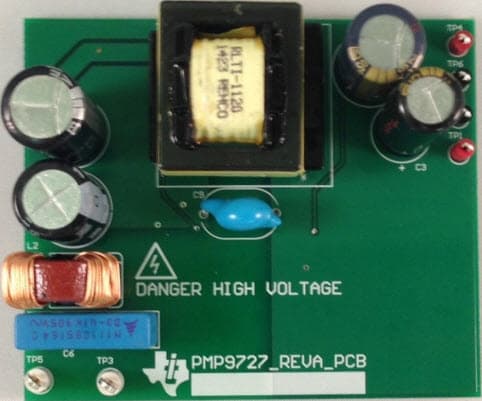 PMP9727.2, 120VAC Input, 48V/12V 32W Flyback Reference Design