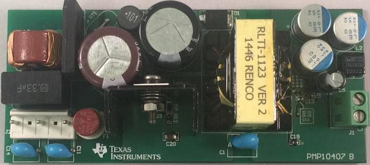 PMP10407, Universal AC Input, 5V/10A/50W PSR Flyback Power Supply W/Rapid Load Transient Response Ref Design