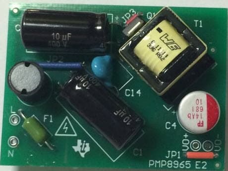 PMP8965, 5V/2.5A AC/DC Flyback PSU for USB Adaptor Applications Reference Design