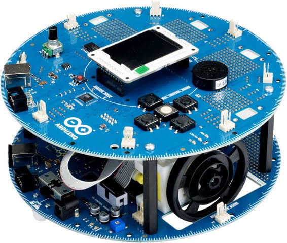 A000078, Arduino Robot - Development Kit based on the ATmega32U4 8-bit AVR RISC MCU