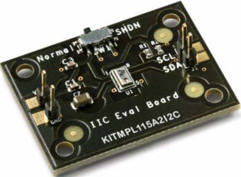 KITMPL115A2I2C, (I2C) Interface Board for the MPL115A2 Pressure Sensor