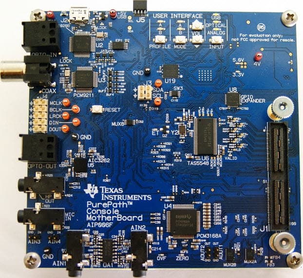 TIDA-00609, Self-Booting Audio System Reference Design