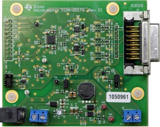 TIDA-00176, Interface to Sin/Cos Encoders with High-Resolution Position Interpolation Reference Design