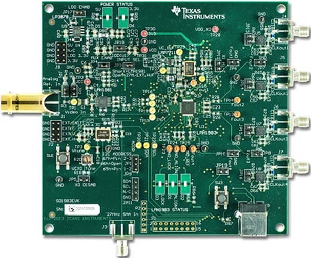 TIDA-00424, Video Sync and Video Clock Generation and Distribution Reference Design