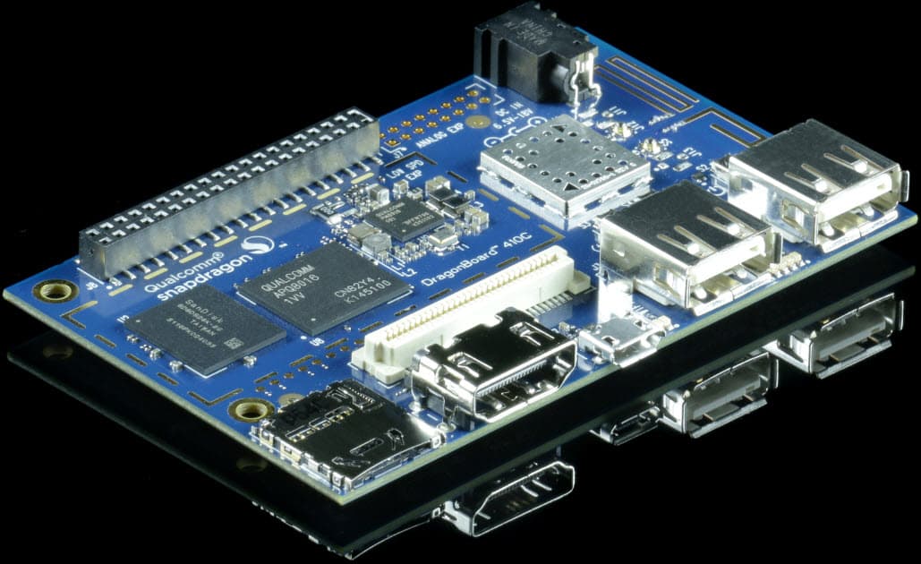 DragonBoard 410c, Development Board based on Qualcomm Snapdragon 410E Processor, features Advanced Processing Power, Wi-Fi, Bluetooth Connectivity and GPS