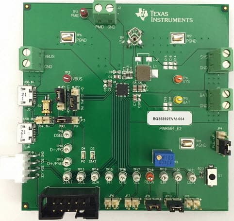 TIDA-00538, 1S 5A Fast Charger with MaxCharge Technology for High Input Voltage and Adjustable USB OTG Boost