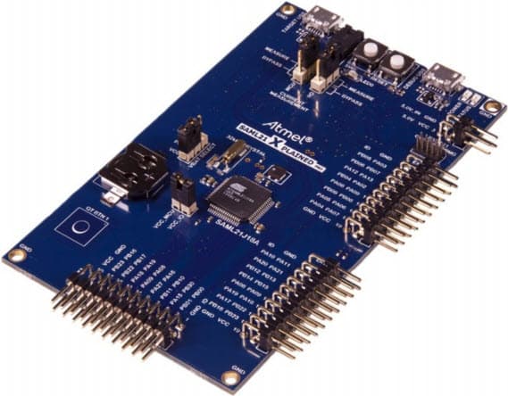 ATSAML21-XPRO, SAM L21 Xplained Pro Evaluation Kit Using the ATSAML21J18A MCU