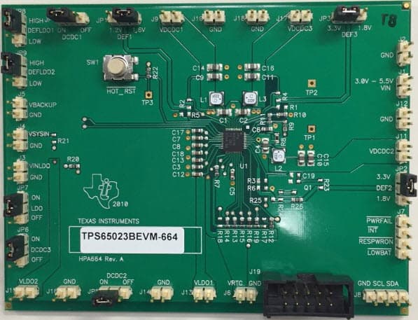 TIDA-00605, Altera Cyclone IV FPGA Power Reference Design with TPS65023 Battery Management