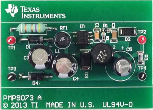 PMP10765, 15V@130mA Bias Supply for Universal 85 - 265VAC Input using High-side Buck Topology Reference Design