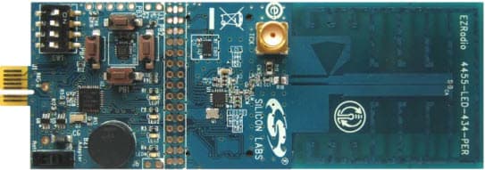 EZR-LEDK2W-915, EZRadio Two-Way Link Demo Kit for Si4455 915-MHz RF Transceiver