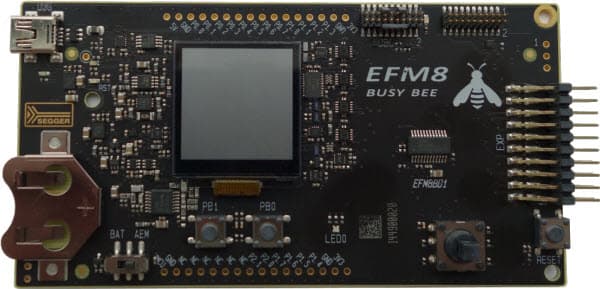 EFM8BB1-SLSTK2020A, EFM8 Starter Kit for the EFM8BB1 Busy Bee MCUs