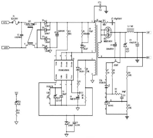 RD-506, Reference Design Using FSQ0265RN Power Switch for Auxiliary Power applications