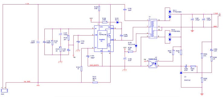 RD-440, Reference Design Using FSFR2100 Power Switch for Auxiliary Power applications