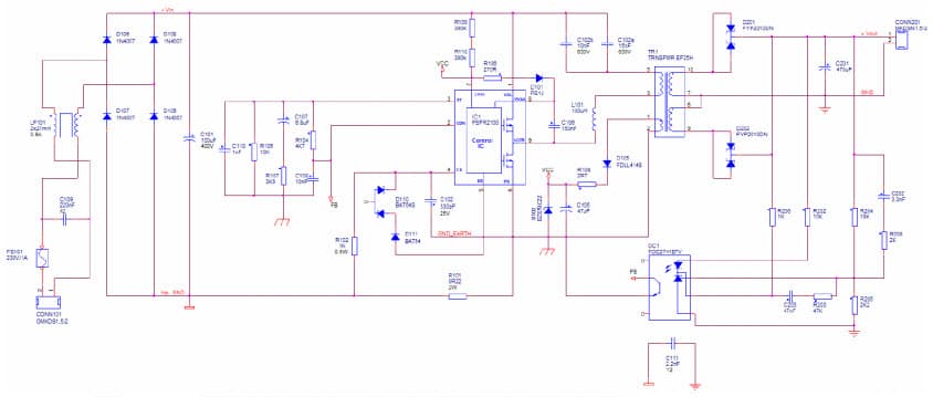 RD-438, Reference Design Using FSFR2100 Power Switch for Auxiliary Power applications