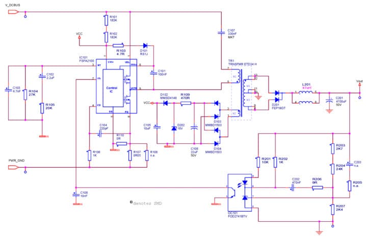 RD-437, Reference Design Using FSFR2100 Power Switch for Auxiliary Power applications