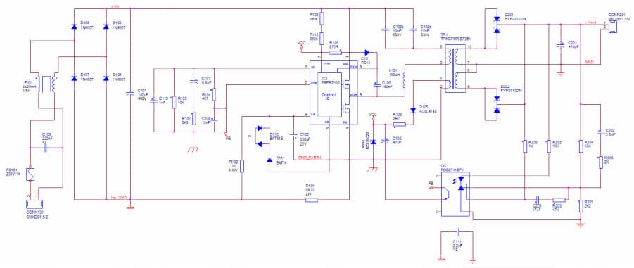 RD-431, Reference Design Using FSFR2100 Power Switch for Auxiliary Power applications