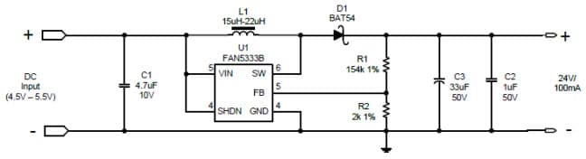 RD-523, Reference Design Using FAN5333B LED Driver for LED Lighting applications