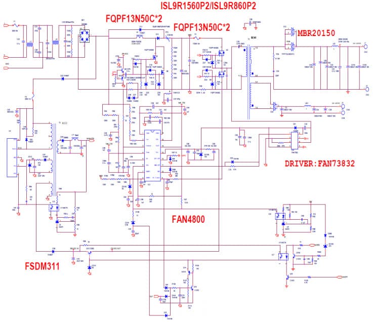 RD-504, Reference Design Using FAN4800AUN PFC auxiliary power supply