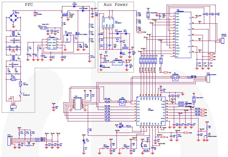 RD-401, Reference Design Using FCM8531QY 3-phase PMSM/BLDC controller for PSMS motor drive system applications