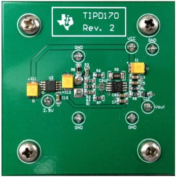 TIPD170, Single-Supply Strain Gauge in a Bridge Configuration Reference Design