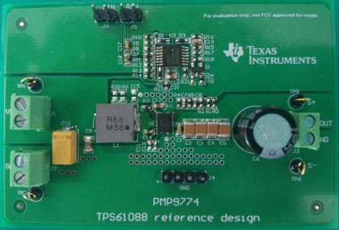 PMP9774, Envelope-Tracking Power Supply Reference Design for Audio Power Amplifiers with TPS61088