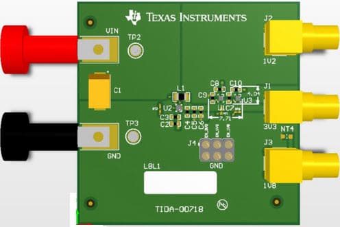 TIDA-00718, Small Size, Low Noise and High PSRR Power Reference Design for CMOS Image Sensors